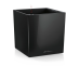 Кашпо Lechuza Cube Premium 40 Черный блестящий Всё в одном