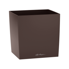 Кашпо Lechuza Cube Premium 30 Коричневый металлик