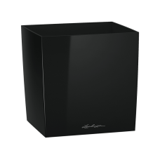 Кашпо Lechuza Cube Premium 50 Черный блестящий