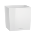 Кашпо Lechuza Cube Premium 40 Белый блестящий