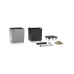 Кашпо Lechuza Cube Premium 50 Серебристый металлик Всё в одном