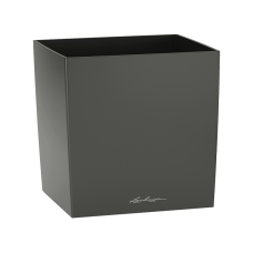 Кашпо Lechuza Cube Premium 50 Антрацитовый металлик