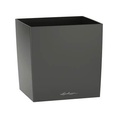 Кашпо Lechuza Cube Premium 50 Антрацитовый металлик