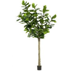 Фикус Лирата в кашпо / Ficus lyrata растение искусственное