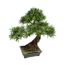 Бонсай Подокарпус / Bonsai Podocarpus растение искусственное