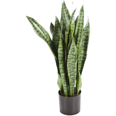 Сансевиерия в кашпо / Sansevieria растение искусственное