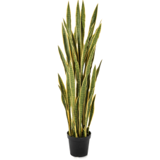 Сансевиерия в кашпо / Sansevieria var. растение искусственное