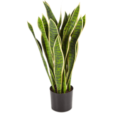 Сансевиерия в кашпо / Sansevieria var. растение искусственное