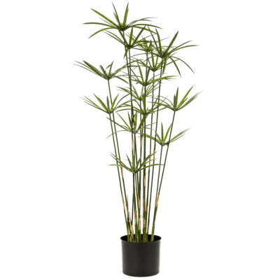 Кипарис в кашпо / Cyperus растение искусственное