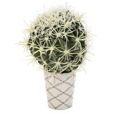 Кактус Золотая Бочка / Golden barrel cactus растение искусственное