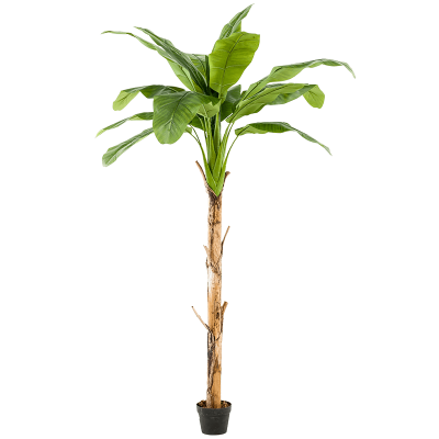 Банан дерево в кашпо / Banana tree растение искусственное