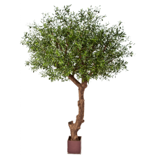 Олива / Natural olive tree poly растение искусственное