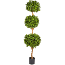 Самшит шар дерево / Boxwood triple ball растение искусственное