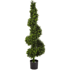 Самшит королевский спираль дерево / Boxwood royal spiral tree растение искусственное