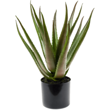 Алоэ в кашпо / Aloe plant растение искусственное