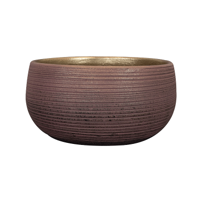 Кашпо керамическое Lydia Bowl Shiny Purple