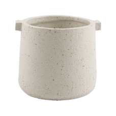 Knob Large Orchidpot White