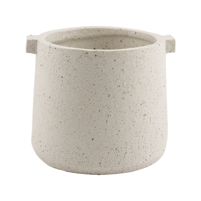 Кашпо керамическое Knob Large Orchidpot White