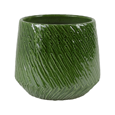 Кашпо керамическое Nento Pot sh Green