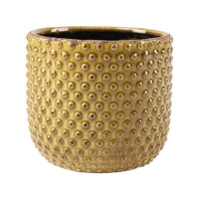 Кашпо керамическое Bolino Pot Yellow