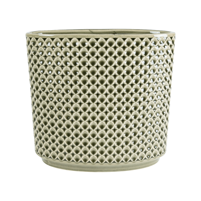 Кашпо керамическое Thies Planter Olive Green