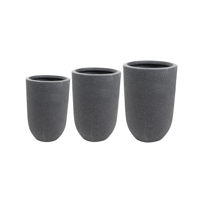 Кашпо Jack Vase Black (set of 3)