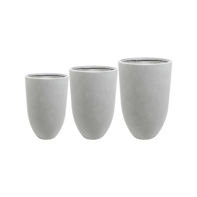 Кашпо Ace Vase Grey (set of 3)