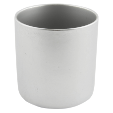 Basic Cylinder Minipot Silver