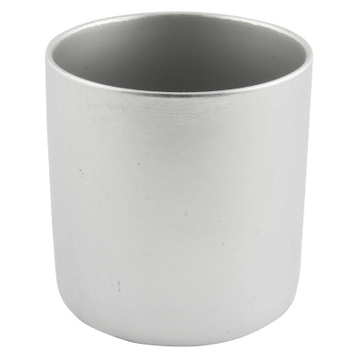 Кашпо керамическое Basic Cylinder Minipot Silver