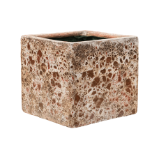 Baq Lava Cube relic pink (glazed inside)