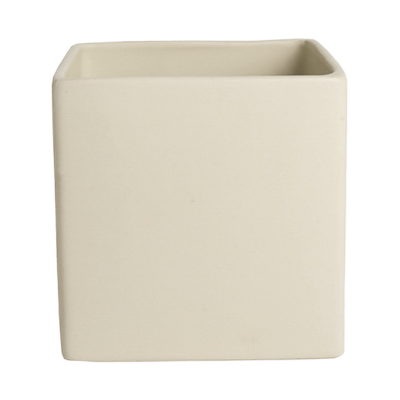 Кашпо керамическое Basic Square Orchidpot Cream