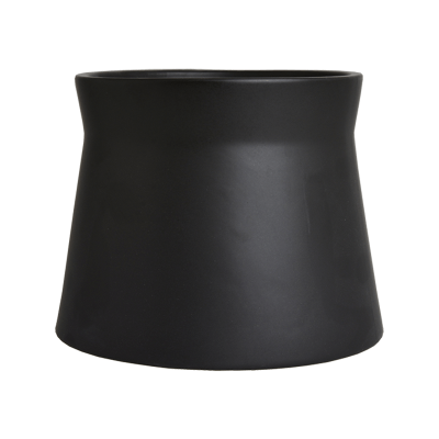 Кашпо керамическое Diabolo Pot Black