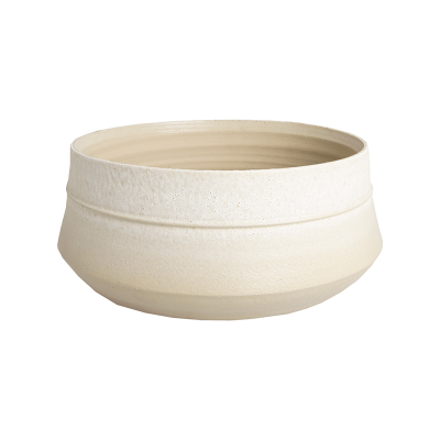 Кашпо керамическое Linden Bowl White