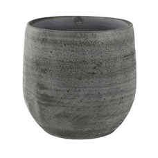 Indoor Pottery Pot Esra Mystic Grey (per 6 pcs.)