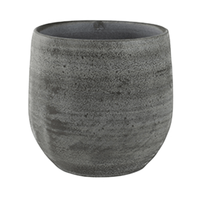 Кашпо керамическое Indoor Pottery Pot Esra Mystic Grey (per 6 pcs.)