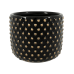 Кашпо керамическое Bolino Pot Shiny Black