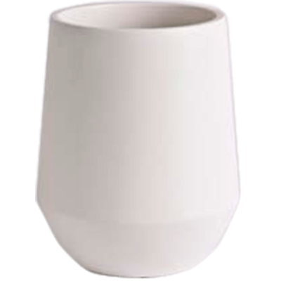 Кашпо керамическое D&M Indoor Vase fusion white (per 2 pcs.)