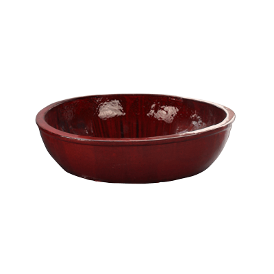 Кашпо керамическое Mystic Bowl Red Black