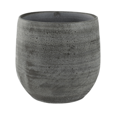 Indoor Pottery Pot Esra Mystic Grey (per 6 pcs.)