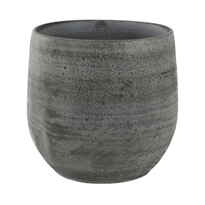 Кашпо керамическое Indoor Pottery Pot Esra Mystic Grey (per 6 pcs.)