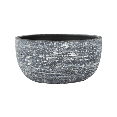 Кашпо керамическое Indoor Pottery Bowl karlijn anthracite