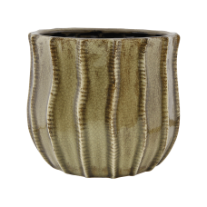 Indoor Pottery Pot Manon Taupe (per 4 pcs.)