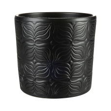 Sil Pot Matt Black