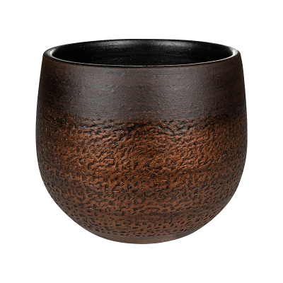 Кашпо керамическое Mya Pot Shiny Mocha