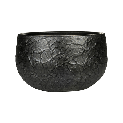 Кашпо керамическое Evi Bowl Midnight Black