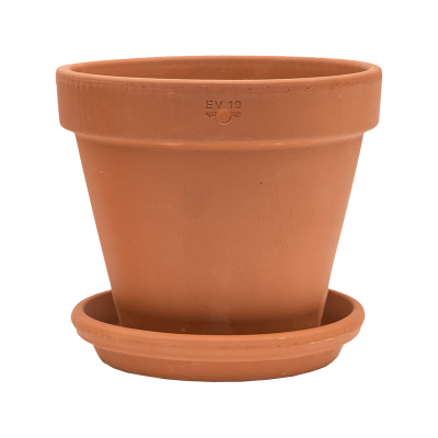 Кашпо керамическое Terra Cotta Wall Pot With Saucer