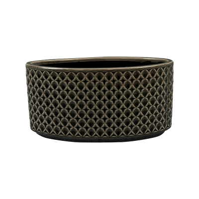 Кашпо керамическое Thies Planter Anthracite