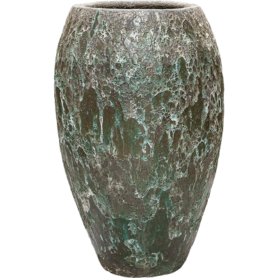 Кашпо керамическое Baq Lava Emperor relic jade