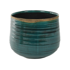 Indoor Pottery Pot Iris Turqoise (per 2 pcs.)