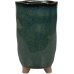 Кашпо керамическое Kaat Pot Tall Petrol